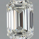 1 Carat Emerald - Natural Diamond - 1.04 - I - VS1 - EX - EX