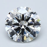 2 Carat Natural Diamond - Round - 2.01 - H - VS1