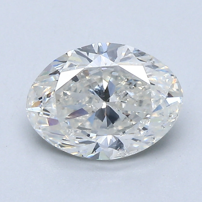 1.5 Carat Oval Cut Natural Diamond - H SI2 - 1.5ct - VG Cut Grade
