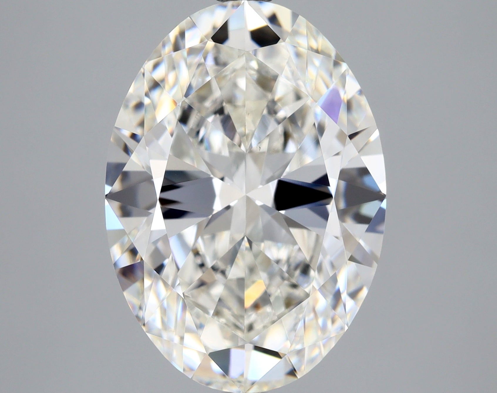 4 Carat Oval Cut Natural Diamond - H VS1 - 4.01ct - EX Cut Grade