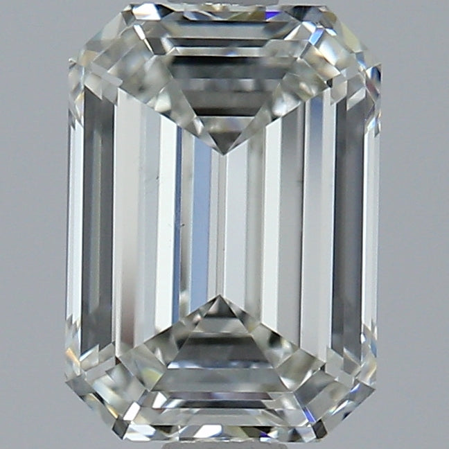 1.5 Carat Emerald Cut Natural Diamond - I VS2 - 1.51ct - VG Cut Grade