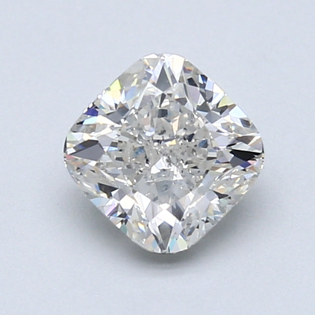 1 Carat Cushion Cut Natural Diamond - I SI2 - 1.2ct - G Cut Grade