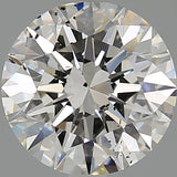 3 Carat Round - Natural Diamond - 3.01 - H - SI2 - EX - EX - EX