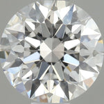 1/2 Carat Round Cut Natural Diamond - F VVS1 - 0.55ct - EX Cut Grade