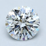 2 Carat Round - Natural Diamond - 1.9 - G - SI1 - EX - EX - EX
