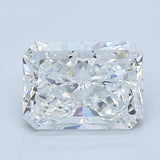 3 Carat Radiant - Natural Diamond - 3.02 - F - SI1 - VG - EX - EX