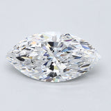 3 Carat Marquise - Natural Diamond - 3.01 - D - SI1 - EX - EX - VG