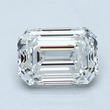 1.5 Carat Emerald - Natural Diamond - 1.51 - G - VVS2 - EX - EX
