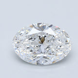 2 Carat Oval - Natural Diamond - 2.01 - D - SI1 - EX - VG