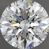 3 Carat Round - Natural Diamond - 3 - I - VS2 - EX - EX - EX