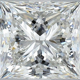 2 Carat Princess - Natural Diamond - 2.01 - H - VS2 - VG - EX - VG