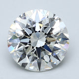 3 Carat Round - Natural Diamond - 3 - H - SI2 - EX - EX - EX