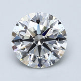 1.5 Carat Natural Diamond - Round - 1.57 - E - VVS2