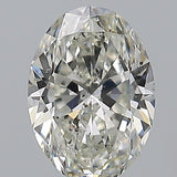 1 Carat Oval - Natural Diamond - 1.3 - J - SI2 - VG - EX - EX