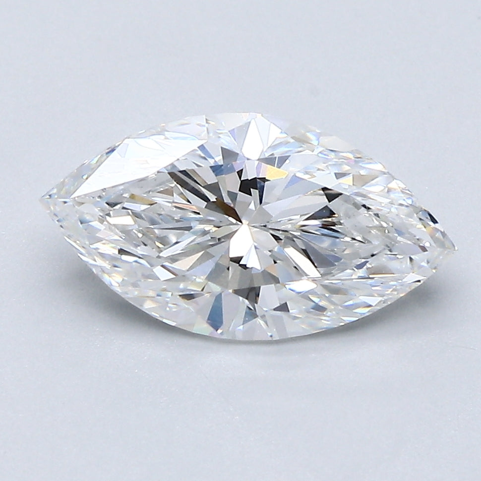 2 Carat Marquise Cut Natural Diamond - E VVS2 - 2.01ct - G Symmetry Grade