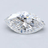 2 Carat Marquise Cut Natural Diamond - E VVS2 - 2.01ct - G Symmetry Grade