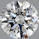 1/2 Carat Round Cut Natural Diamond - F VVS1 - 0.54ct - EX Cut Grade
