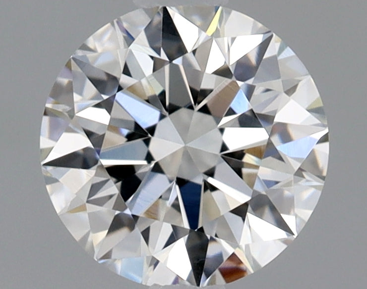 1/2 Carat Round Cut Natural Diamond - F VVS1 - 0.54ct - EX Cut Grade