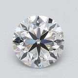 1.5 Carat Round - Natural Diamond - 1.5 - H - SI1 - VG - EX - VG