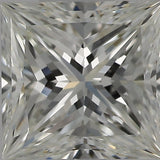 1/2 Carat Princess Cut Natural Diamond - I VS1 - 0.63ct - G Cut Grade