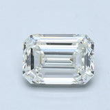 1 Carat Emerald - Natural Diamond - 1.3 - I - VS2 - EX - EX - EX