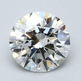 2 Carat Round - Natural Diamond - 2.02 - H - VS2 - EX - EX - EX