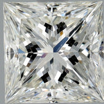2 Carat Princess Cut Natural Diamond - I VS2 - 1.81ct - EX Cut Grade
