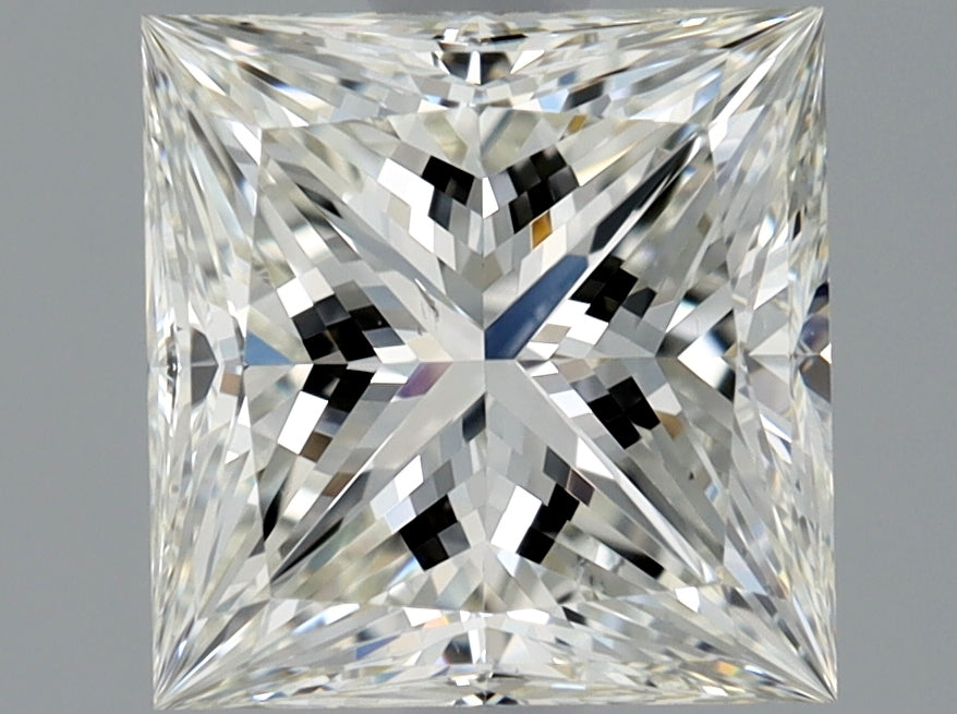 2 Carat Princess Cut Natural Diamond - I VS2 - 1.81ct - EX Cut Grade
