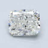 1 Carat Radiant Cut Natural Diamond - I SI1 - 1.2ct - VG Cut Grade