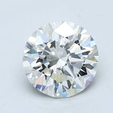 1.5 Carat Round - Natural Diamond - 1.7 - I - SI1 - EX - EX