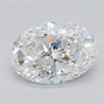1.5 Carat Oval Cut Natural Diamond - D SI1 - 1.5ct - VG Cut Grade