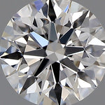 1/2 Carat Round Cut Natural Diamond - D VVS1 - 0.68ct - EX Cut Grade
