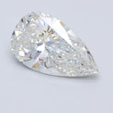 6 Carat Pear - Natural Diamond - 6.41 - I - SI2 - EX - G - VG