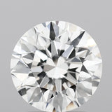 2.5 Carat Round - Natural Diamond - 2.5 - E - VS2 - EX - EX - EX