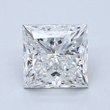 1.5 Carat Princess - Natural Diamond - 1.71 - F - VVS2 - VG - EX - EX