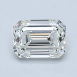 1 Carat Emerald - Natural Diamond - 1.2 - G - VVS1 - EX - EX