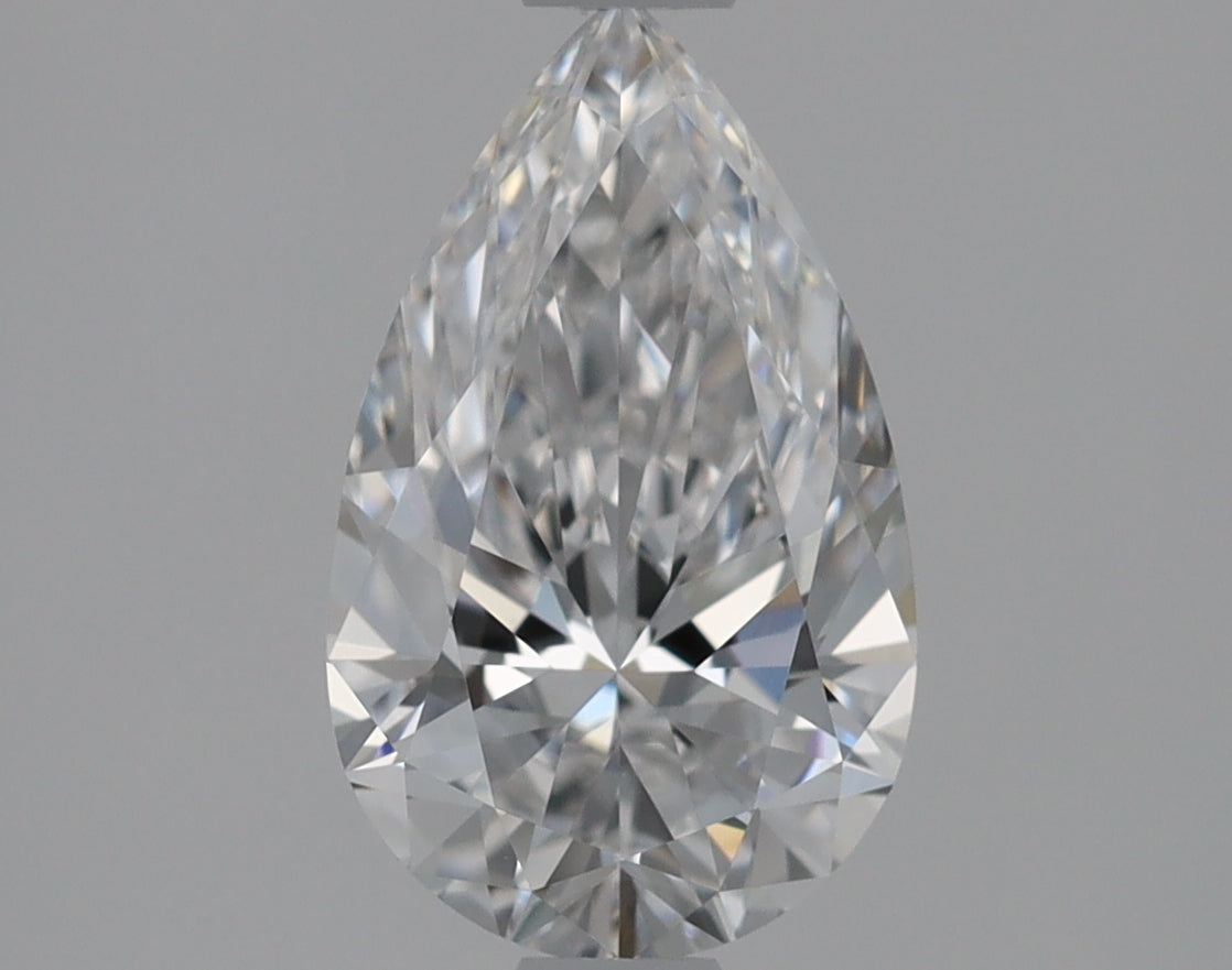 1 Carat Pear Shape Cut Natural Diamond - D VVS1 - 1.01ct - EX Cut Grade