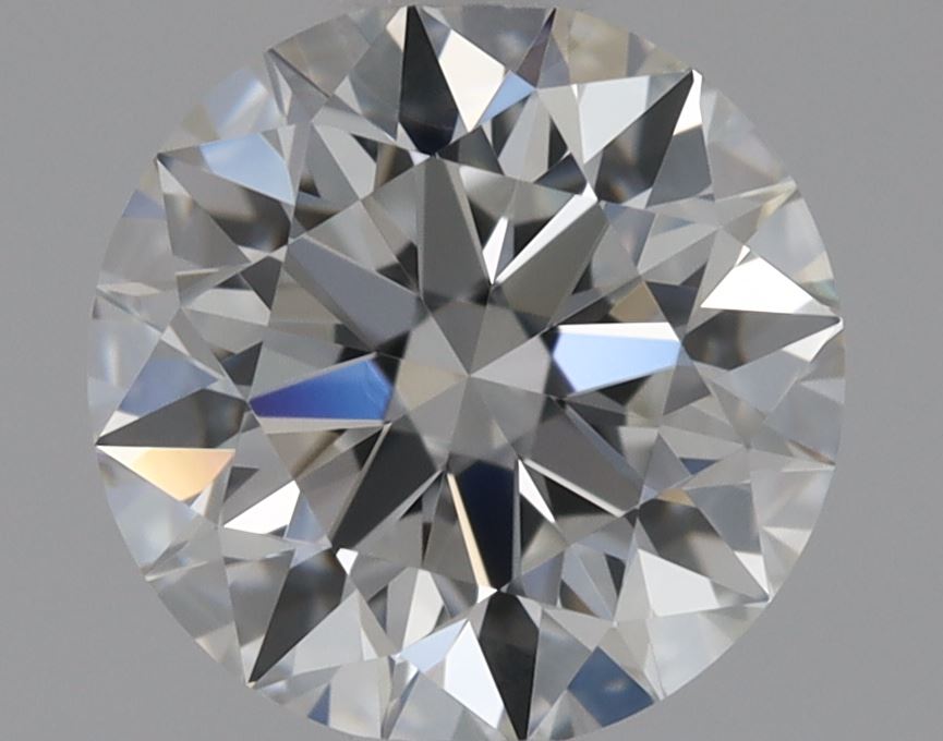 1/2 Carat Round Cut Natural Diamond - F VVS1 - 0.57ct - EX Cut Grade
