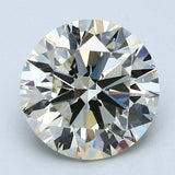 2 Carat Round - Natural Diamond - 2.01 - M - VVS2 - VG - VG - EX