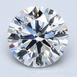 2.5 Carat Natural Diamond - Round - 2.5 - F - VS1