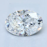 1.5 Carat OVAL - Natural Diamond - 1.56 - D - SI1 - VG - VG