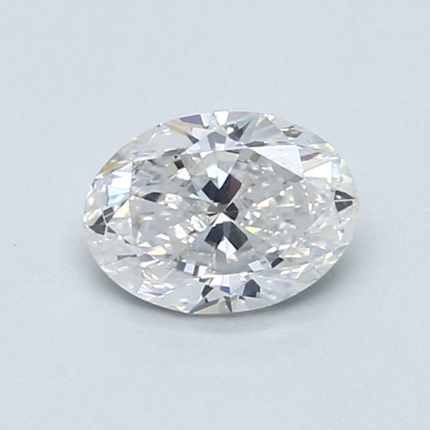 3/4 Carat Oval Cut Natural Diamond - E SI1 - 0.7ct - EX Cut Grade