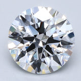 3 Carat Round Cut Natural Diamond - D SI1 - 3.0ct - EX Cut Grade