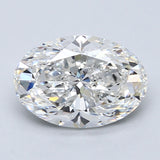 2.5 Carat Oval - Natural Diamond - 2.5 - F - SI2 - VG - EX - EX