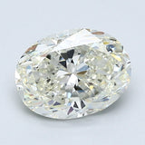 1.5 Carat Oval - Natural Diamond - 1.5 - K - SI1 - VG - EX - VG