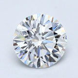 1 Carat Round - Natural Diamond - 1.24 - D - VS1 - EX - VG - VG
