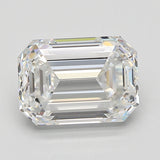 3.5 Carat Emerald - Natural Diamond - 3.5 - F - SI1 - VG - EX - EX