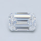 3 Carat Emerald - Natural Diamond - 3.02 - D - SI2 - EX - EX