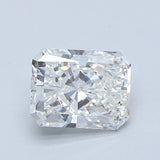 1.5 Carat Radiant - Natural Diamond - 1.5 - F - SI1 - VG - EX - VG