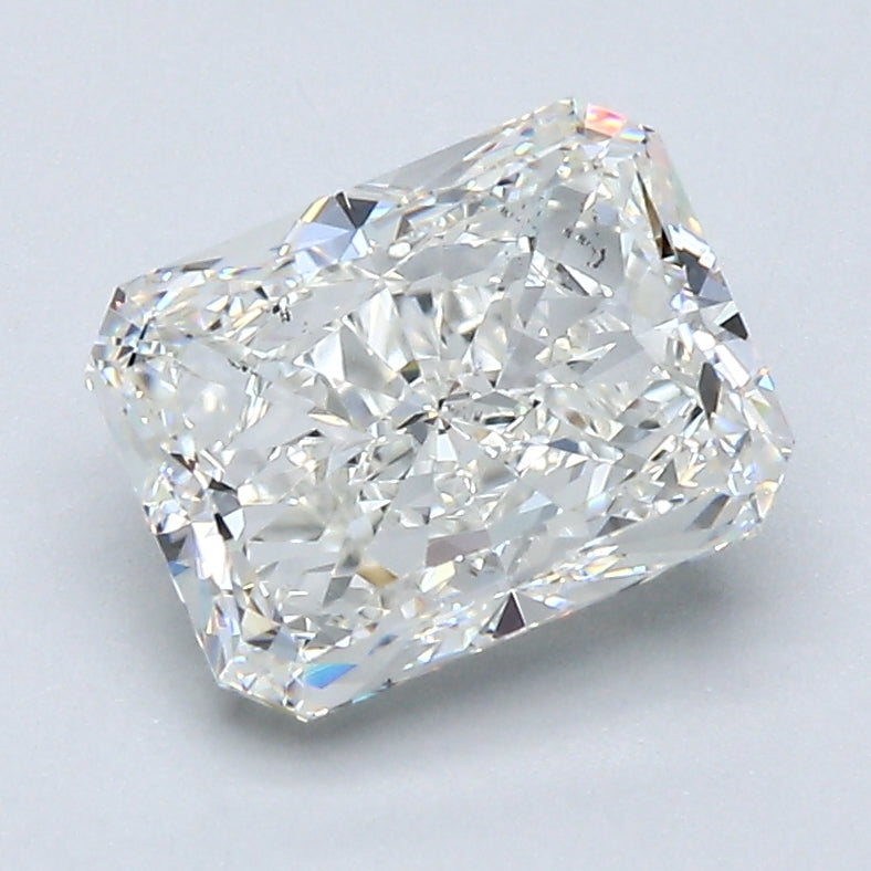 2 Carat Radiant Cut Natural Diamond - H VS2 - 2.01ct - VG Cut Grade